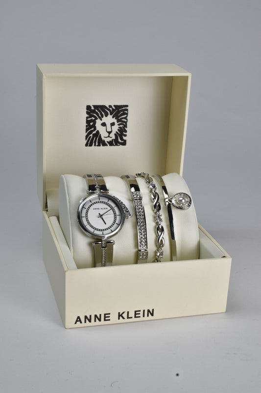 ANNE KLEIN Horlogeset Zilver Groot