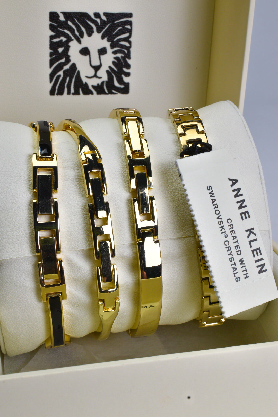 ANNE KLEIN Horlogeset Goud Romeins